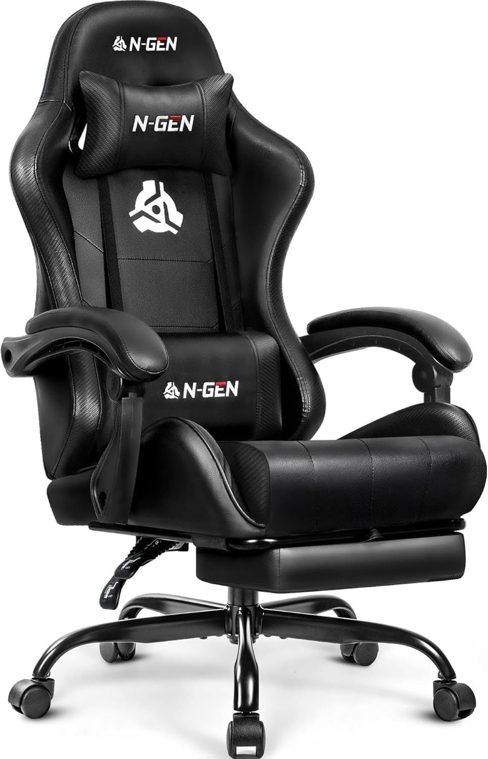 Gaming Chair with Footrest Lum - Ergonomic Office Chair recension och pris