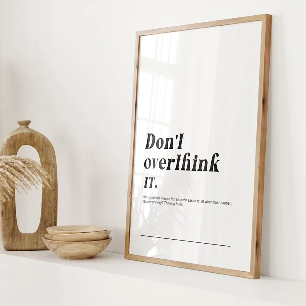 Minimalist Motivation Focus Ha - Home Office Room Inspiration recension och pris