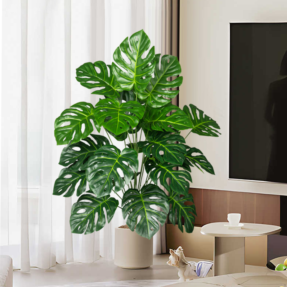 70-100cm Artificial Monstera T - Home Office Layout recension och pris
