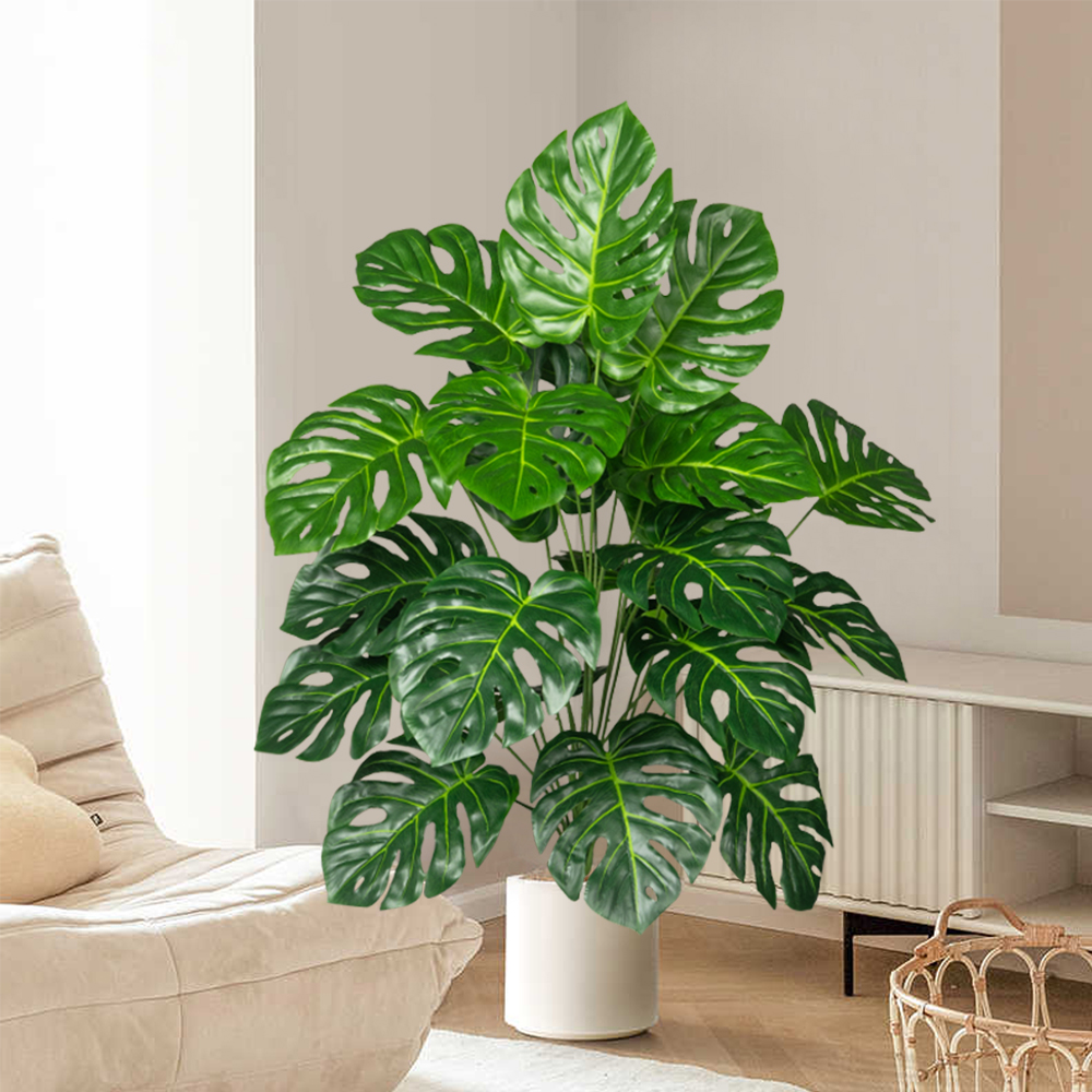 70-100cm Artificial Monstera T - Home Office Layout recension och pris